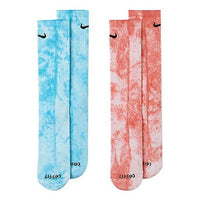 Nike Unisex Everyday Plus Medium Stockings 2 Packs Blue/Red DM3407-902