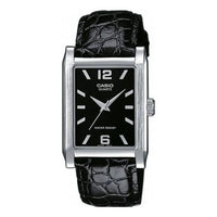 Men's CASIO Dress 50m Waterproof Dial Quartz Movement Watch Mens Black Analog MTP-1235L-1AEF