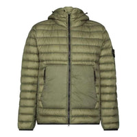STONE ISLAND Real Down Jacket 'Olive' 761540324-V0058