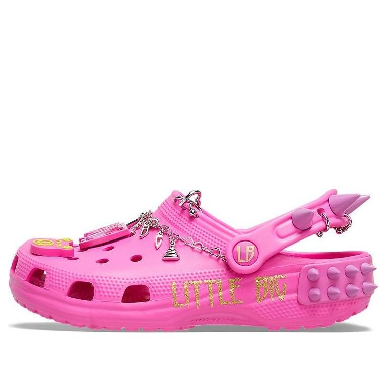 Crocs x LittleBig Classic Clog Sandals 'Pink' 207546-6QQ