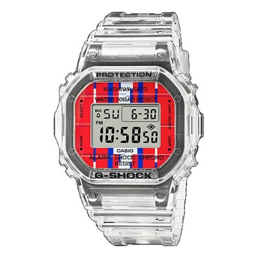 CASIO G-Shock Digital 'White orange' DWE-5600KS-7JR