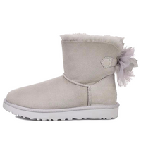 (WMNS) UGG Mini Bailey Tulle Bow 'Grey' 1019994-GRV