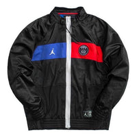 Pre-Owned Air Jordan x Paris Saint-Germain Suit Jacket 'Black/Game Royal/University Red' BQ8369-011