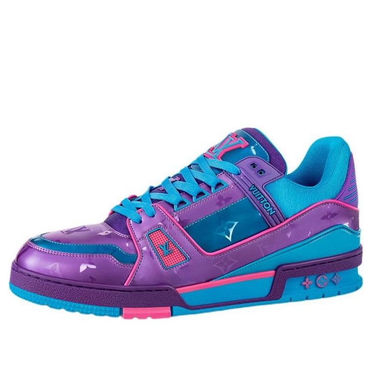 LOUIS VUITTON Trainers 'Blue Purple Pink' 1A9JQJ
