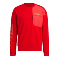 adidas x Terrex Sweatshirt 'Red Solar Yellow' IP9948