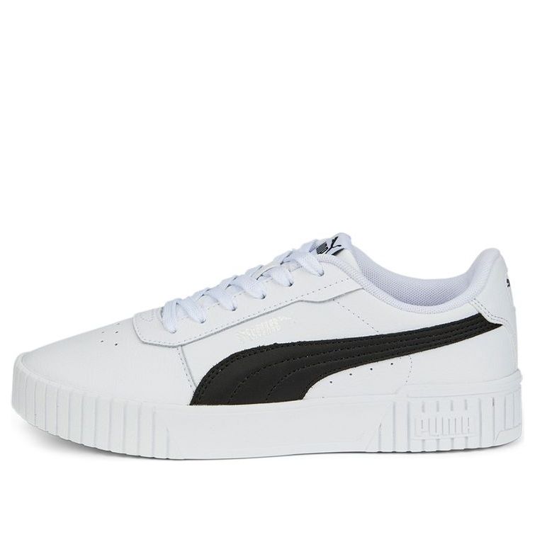 (WMNS) PUMA Carina 2.0 'White Black' 385849-07