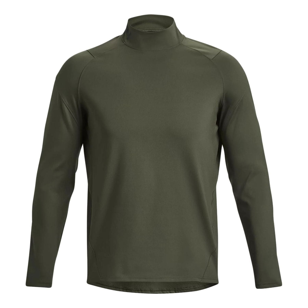 Under Armour Rush ColdGear Mock Long Sleeve T-Shirt 'Green' 1366059-390
