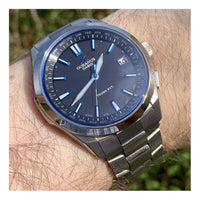 CASIO Stainless Steel Strap White Analog OCW-S100-7A