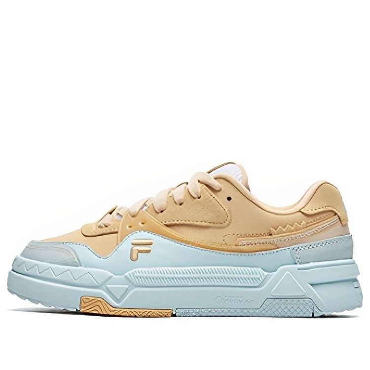 (WMNS) FILA FUSION Bank Skate Shoes 'Yellow Blue' T12W232202FSA