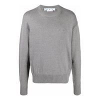 Off-White Logo Embroidered Knitted Jumper OMHE091C99KNI0010610