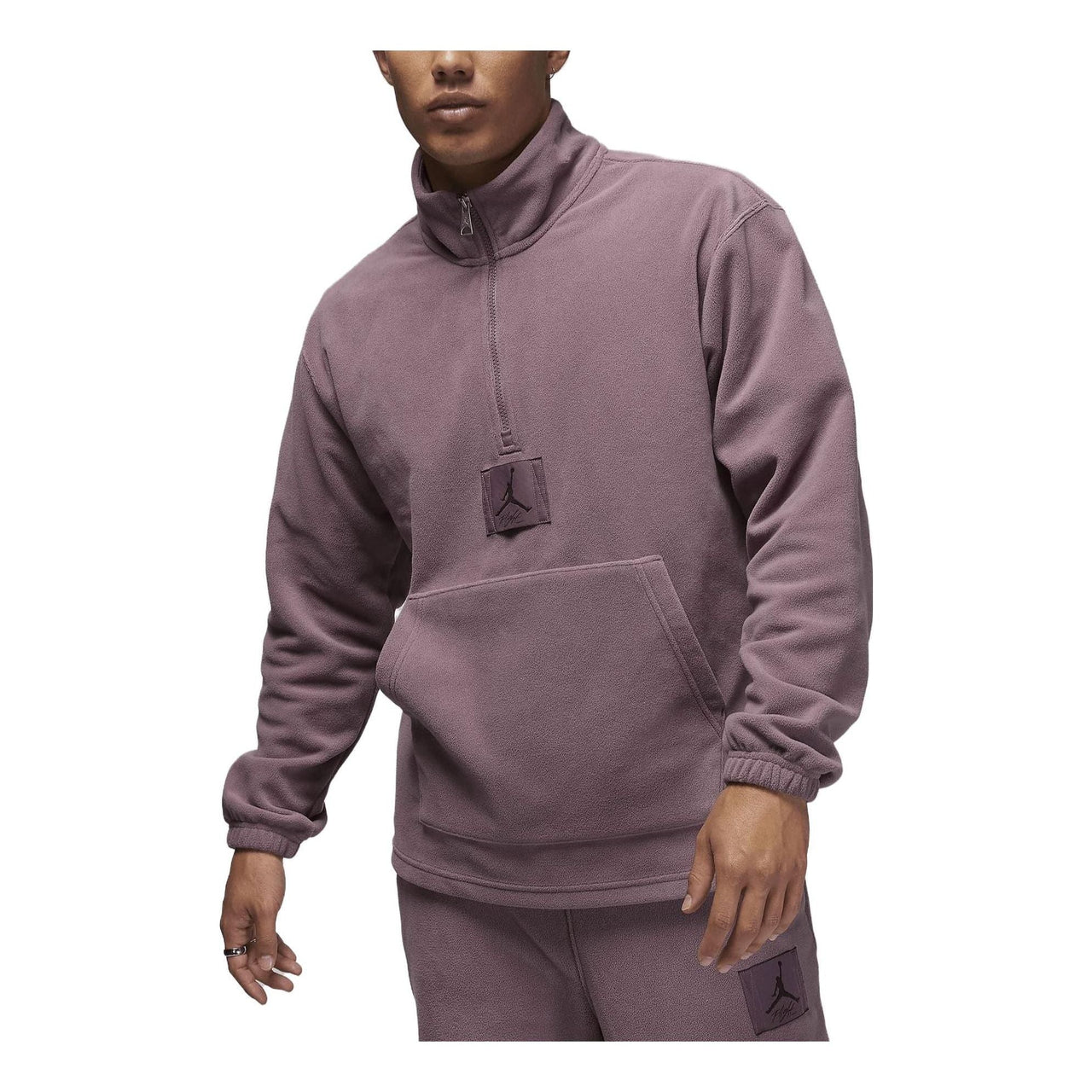 Air Jordan Essentials Winterized Fleece Half-Zip 'Purple' FD7864-508