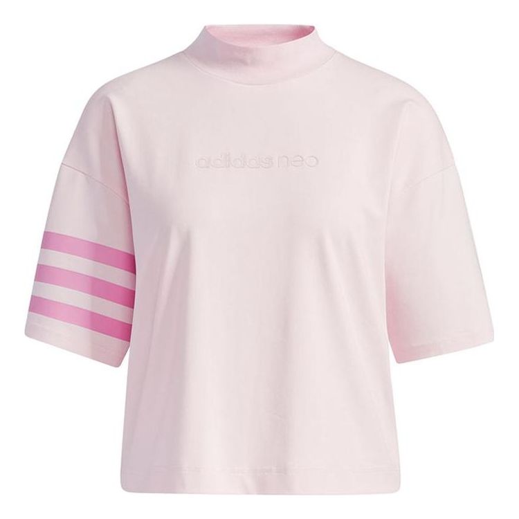 (WMNS) adidas Neo CS MAR T-Shirts 'Pink' GP5470