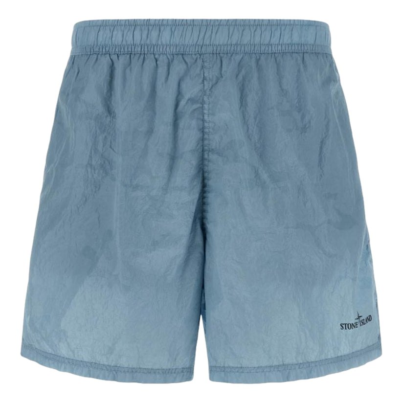 STONE ISLAND B100002 Mid Length Swim Shorts 'Dust Blue' L1S15B100002S0E13V004A