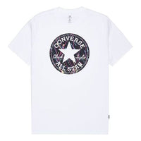 Converse Splatter Paint Chuck Taylor Patch Graphic Tee 'White' 10021506-A03