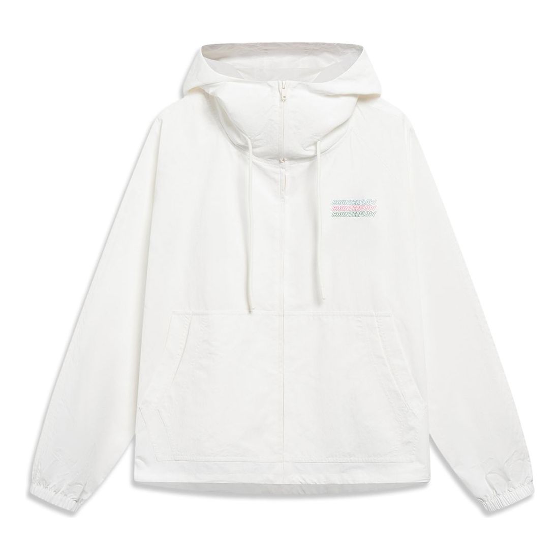 Li-Ning Counterflow Triple Logo Windbreaker 'White' AFDT521-2