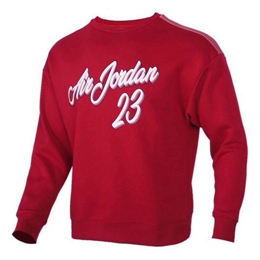 Air Jordan 23 Fleece Lined Stay Warm Pullover Red CT6283-620