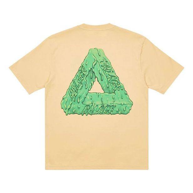 PALACE TRI-SLIME T-SHIRT Logo Green Short Sleeve Unisex Khaki P20TS037