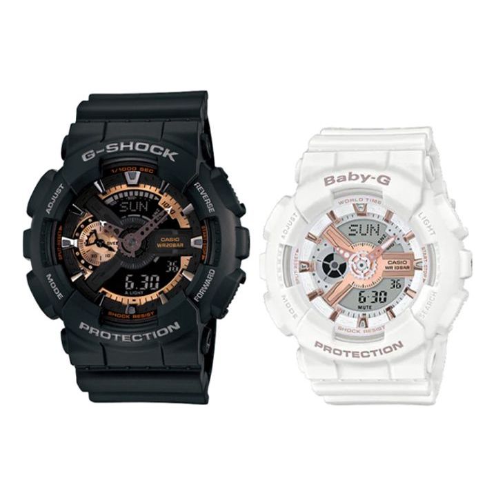 CASIO Baby-G 'Black' GA-110RG-1AJF&BA-110RG-7AJF