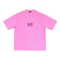 Balenciaga 5:20 Graphic T-shirt 'Pink' 612966TMVL55505