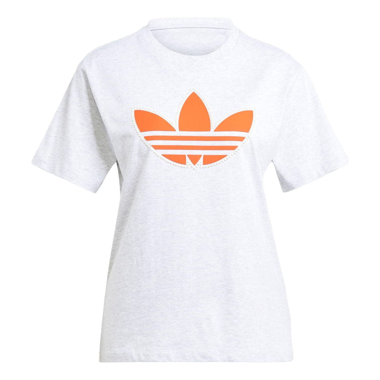 (WMNS) adidas originals Pearl Trefoil Logo T-Shirt 'White' IL2424
