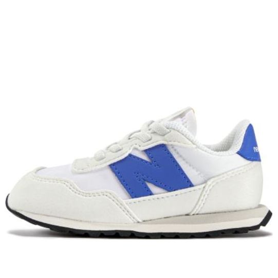 (TD) New Balance 237 Bungee Lace 'White Blue Black' IH237BQ