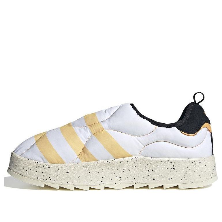 adidas Puffylette 'White Yellow' IF4326