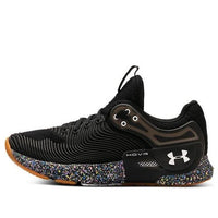 (WMNS) Under Armour Hovr Apex 2 Speckle Sports Shoes Black 3024558-001