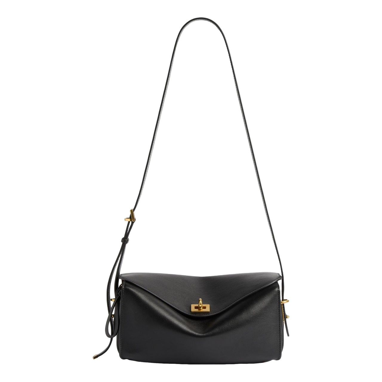 (WMNS) Balenciaga Le 7 Shoulder Bag Medium 'Black' 8681022ACJZ1053
