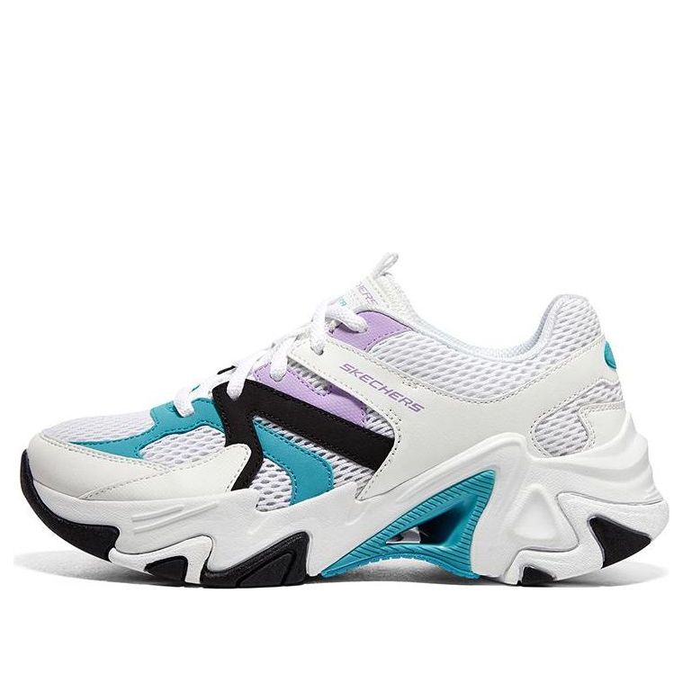 (WMNS) Skechers Stamina V3 'White Teal' 896207-WMLT