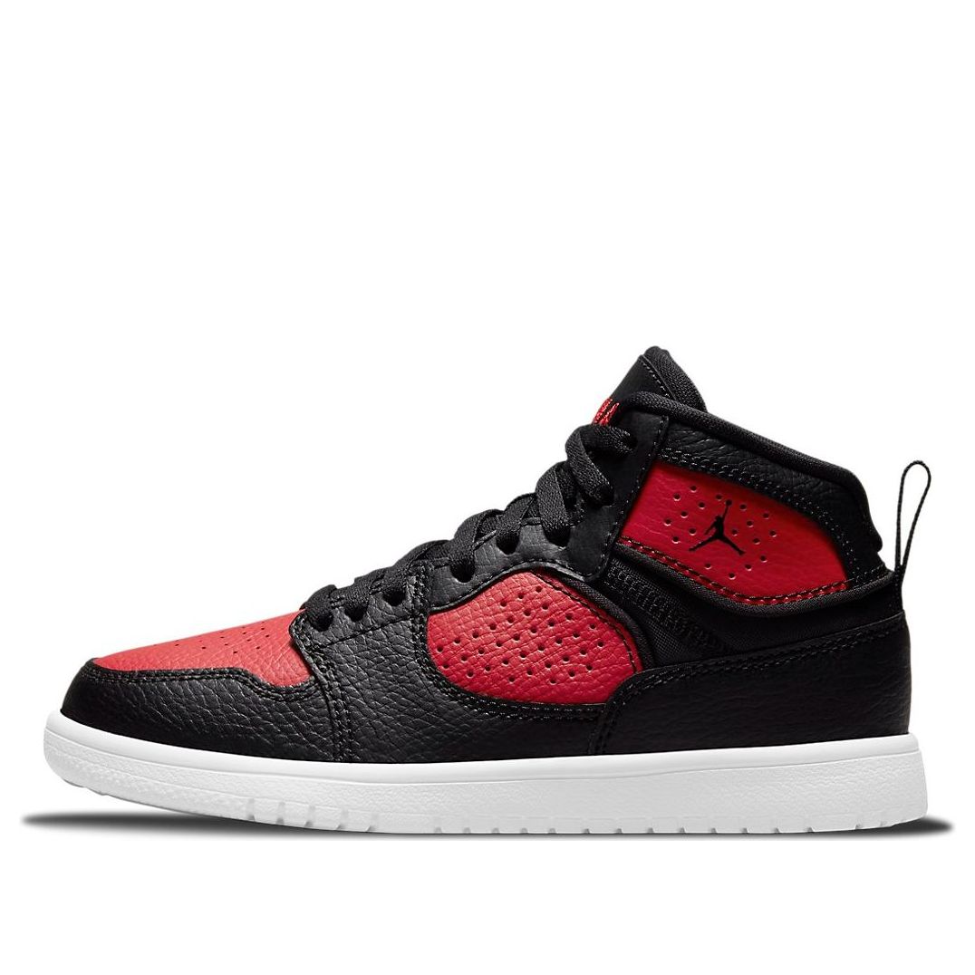 (PS) حذاء Air Jordan Access "أسود وأحمر" AV7942-006