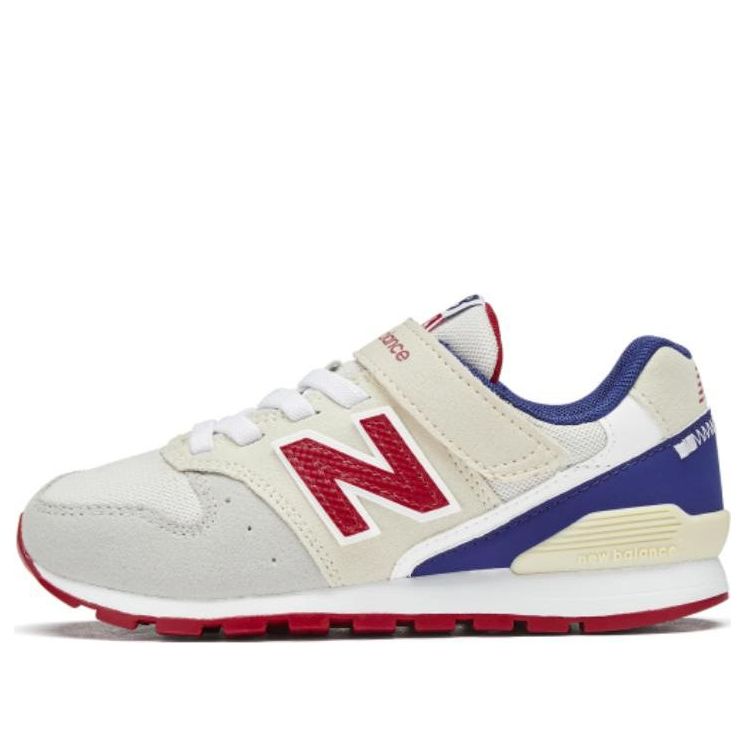 New Balance KIDS - 996 'Cream Blue Red' YV996JD3
