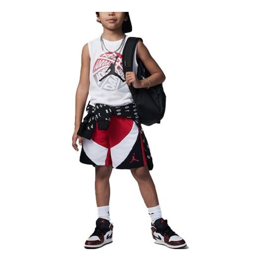 (GS) Air Jordan Ball Muscle Set Bambino 'White' FQ0622-687