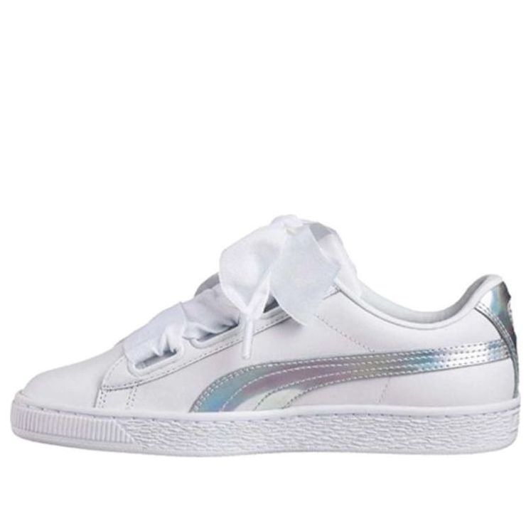 (WMNS) PUMA Basket Heart Explosive 'White' 363626-02