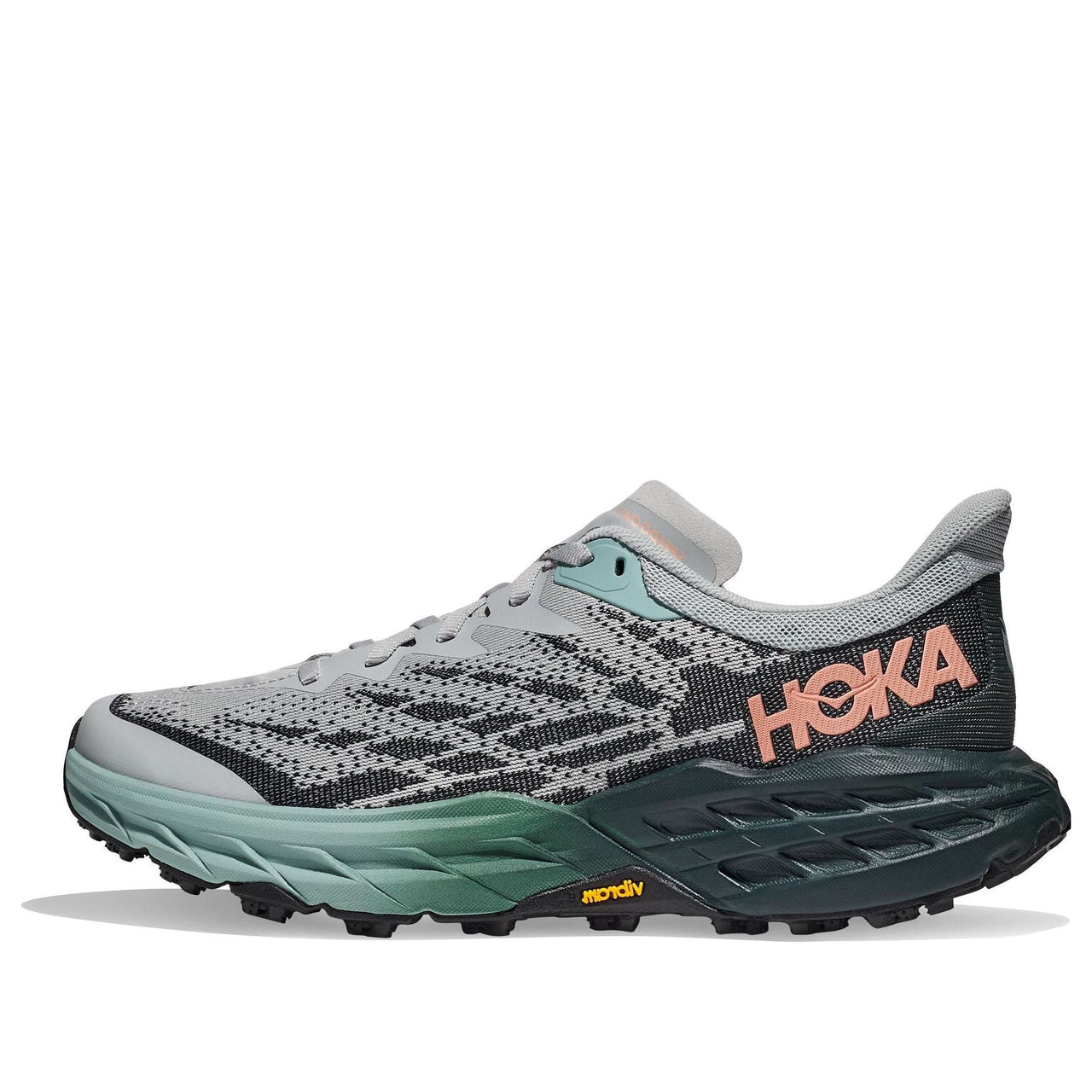 (WMNS) HOKA ONE ONE Speedgoat 5 Wide 'Harbor Mist Spruce' 1123160-HMSP