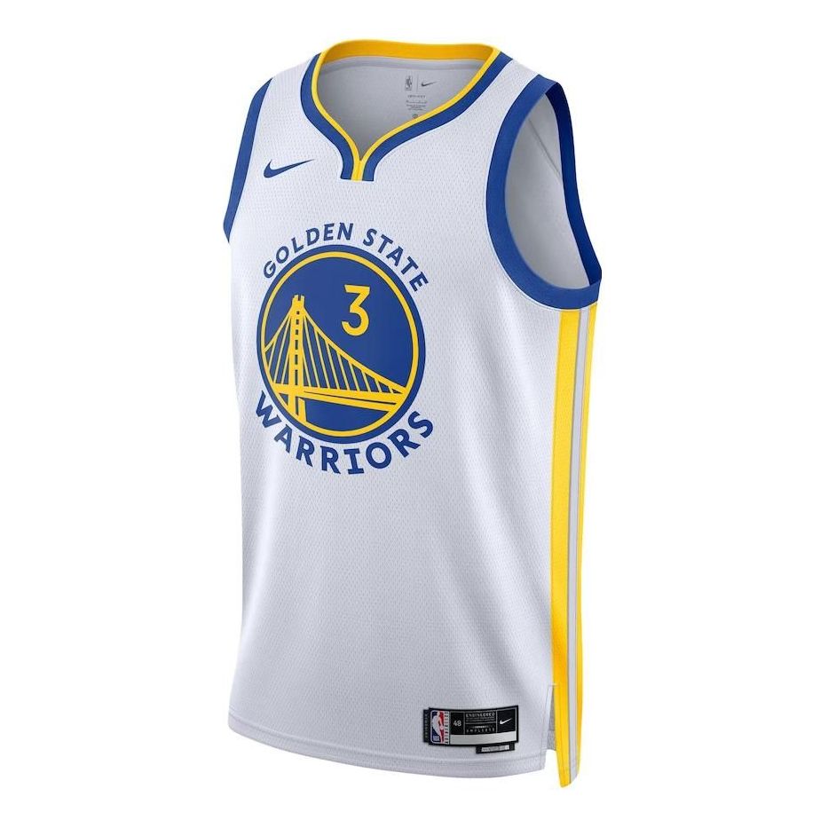 Nike x NBA Golden State Warriors Jordan Poole Jerseys 'White' DN2077-103