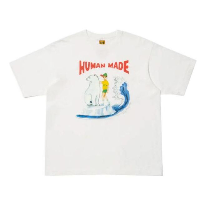 HUMAN MADE x Keiko Sootome #6 T-shirt 'White' XX25TE008