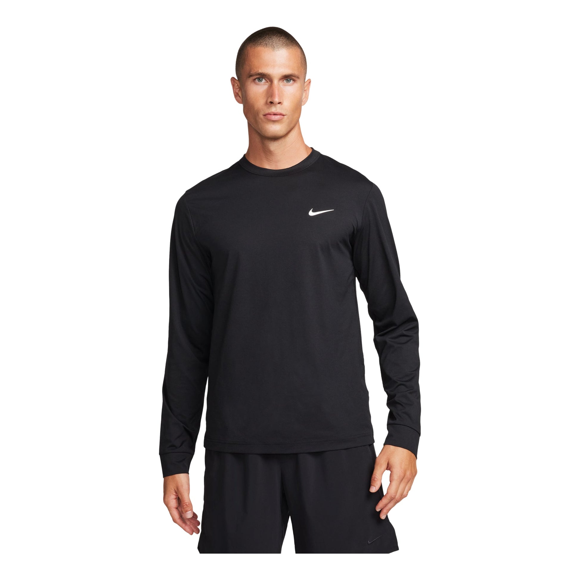 Nike Dri-FIT UV Hyverse Long-Sleeve Fitness Top 'Black' FB8584-010