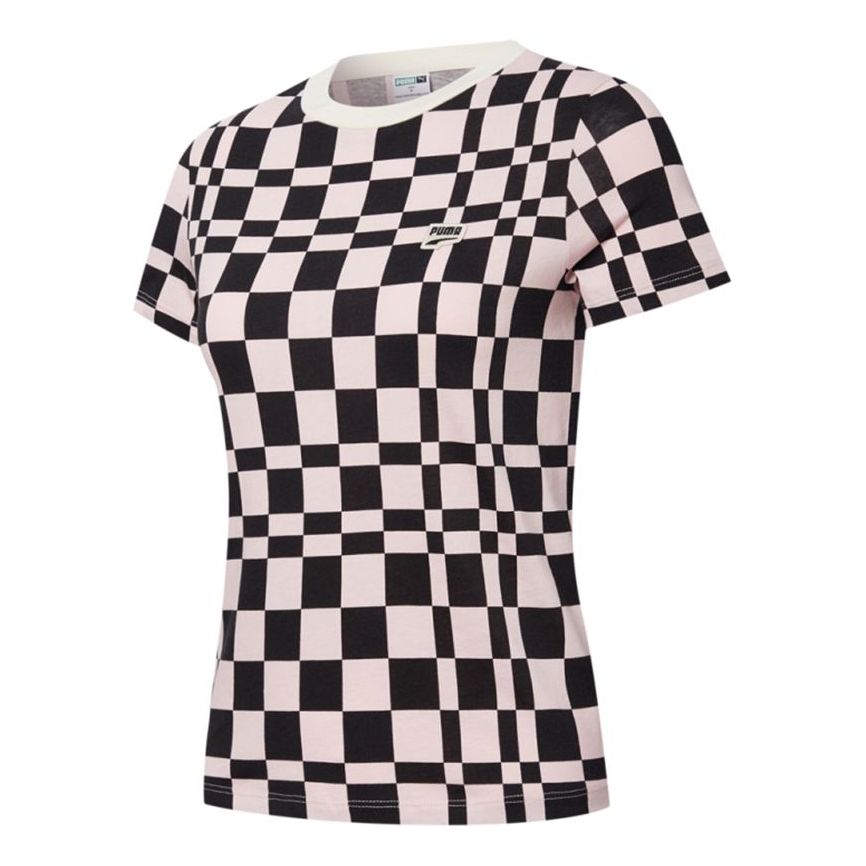 (WMNS) PUMA Downtown Round-Neck Pink/Red 533046-36