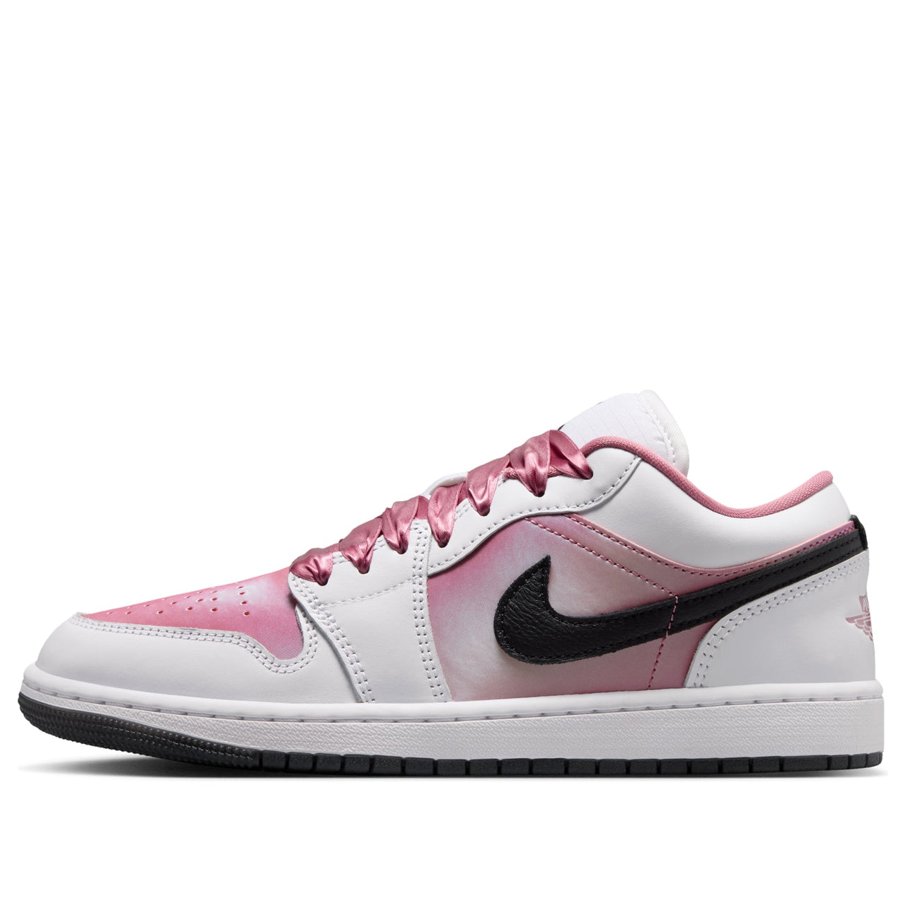 (WMNS) Air Jordan 1 Low SE 'White Black Desert Berry' IO0668-100