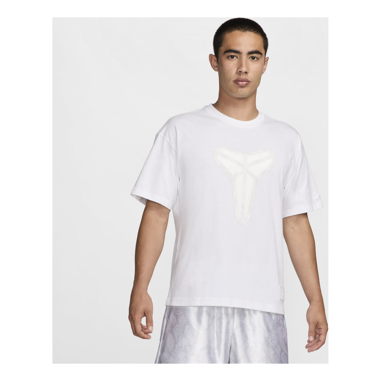 Nike Kobe Max90 Basketball T-Shirt Asia Sizing 'White' FZ8072-100