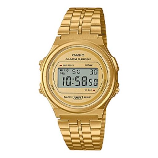 CASIO Digital Circle Watch 'Gold' A171WEG-9AEF