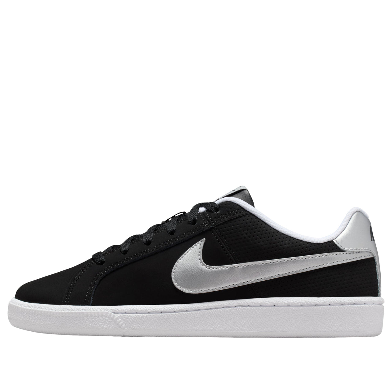 (WMNS) Nike Court Royale 'Black White Metallic Silver' 749867-001