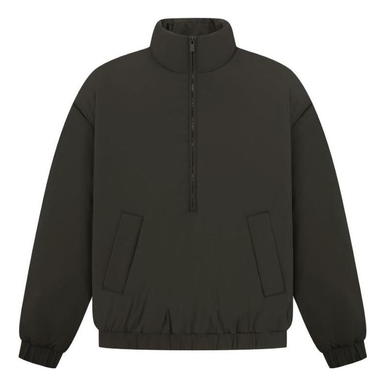 Fear of God Essentials SS23 Nylon Puffer Jacket 'Off-Black' FOG-SS23-030