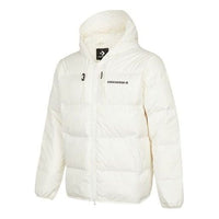 Converse Downfilled Hooded Jacket 'White' 10021981-A03