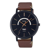 Casio Dress Classic Minimalistic Analog Watch 'Brown Black' MTP-B105BL-1AV