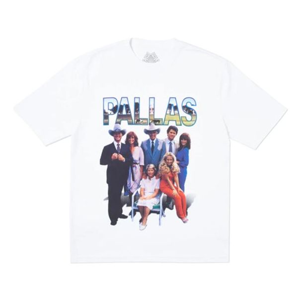 PALACE SS19 Pallas White Character Printing Short Sleeve Unisex PAL-PT-WHT19SS