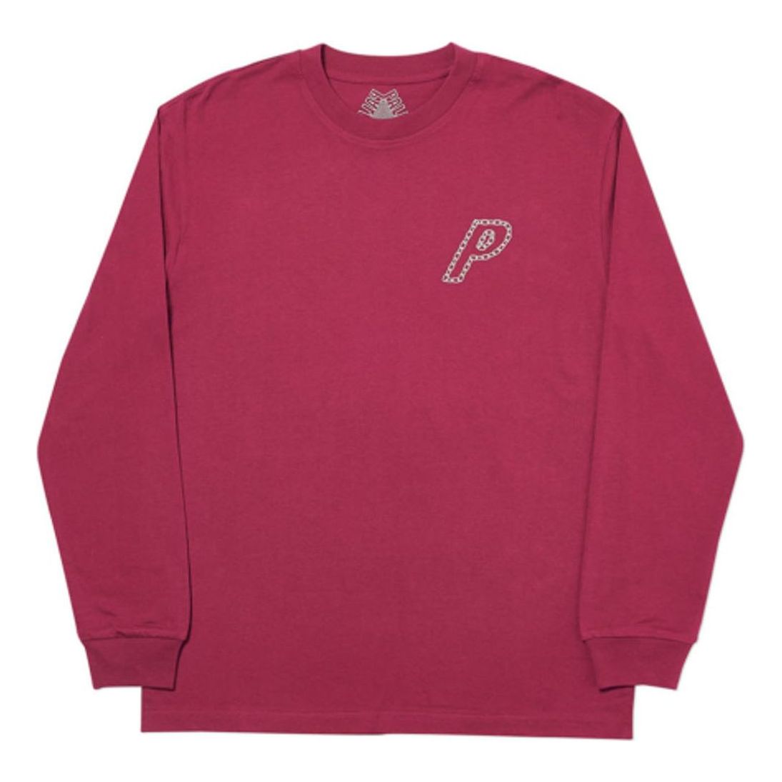 PALACE P-Link Longsleeve Cherry Red logo Long Sleeves P18FW190