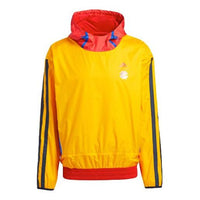 adidas Ee Mcd Basketball Casual Sports hooded Long Sleeves Yellow H16555