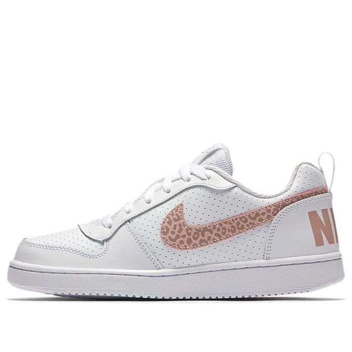 (GS) Nike Court Borough Low 'White Pink' 845104-101