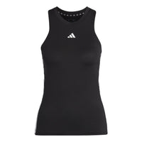 (WMNS) adidas Aeroready Train Essentials Regular 3-Stripes Tank Top Asia Sizing 'Black White' HR7815
